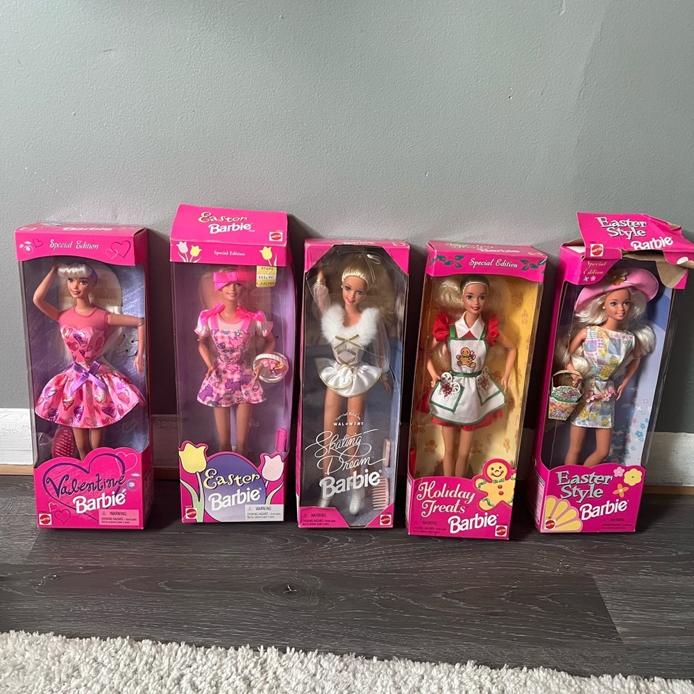 1996 & 1997 vintage special edition Barbie Dolls
